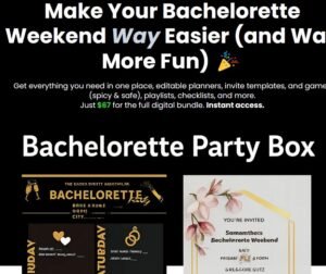 Make Your Bachelorette Weekend Easier and More Fun