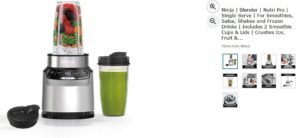 Ninja Fit Compact Blender The Perfect Smoothie Maker