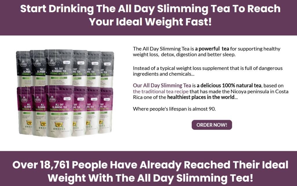Start Drinking The All Day Slimming Tea to Reach Your Ideal Weight Fast! Start Drinking The All Day Slimming Tea To Reach Your Ideal Weight Fast 1024x640