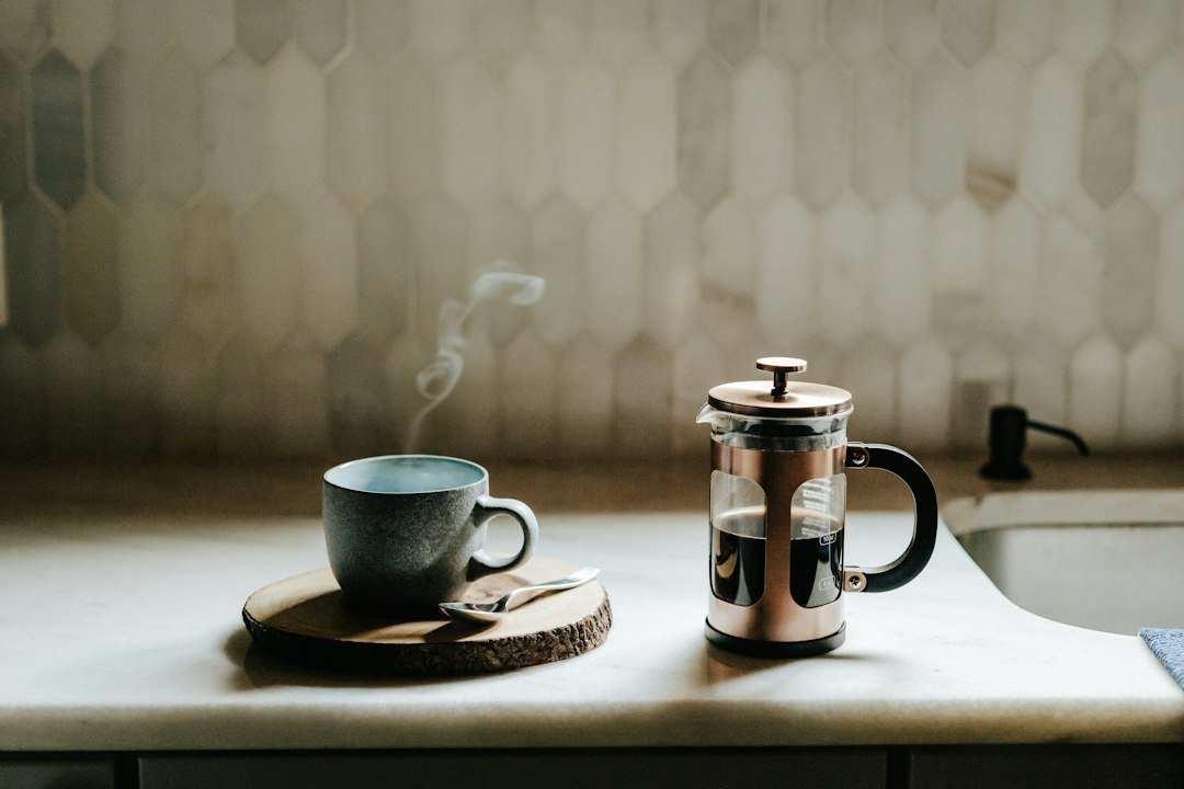 Coffee served in a calm morning setting, illustrating a home brewing routine